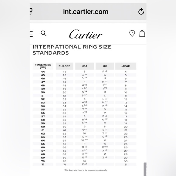 CARTIER Love Ring Classic Model 18k White Gold Sz 49 4.75 US - Picture 8 of 9